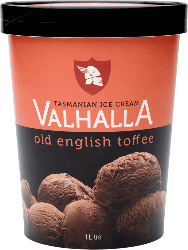 1 litre of old english toffee ice cream