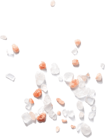 Salt grains