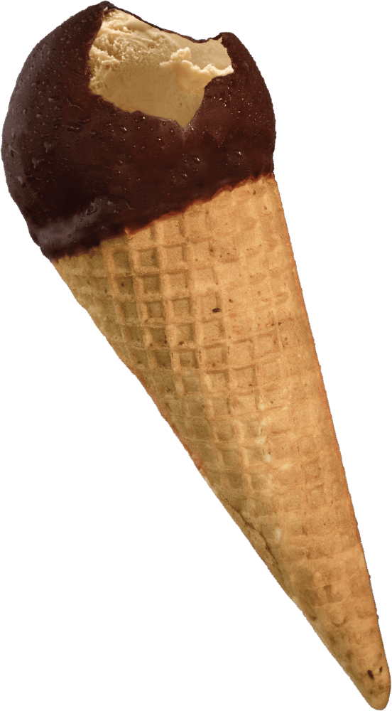 A salted caramel choc top
